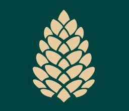 Rise and Shine LA pinecone logo